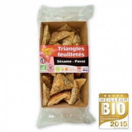 Triangles feuilletes sesame pa