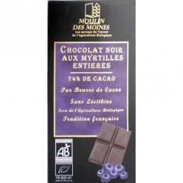 Chocolat noir aux myrtilles 74