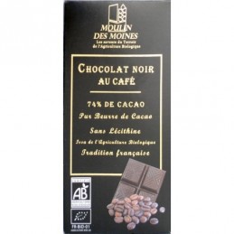 Chocolat noir au cafe 74% de c