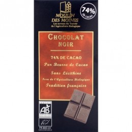 Chocolat noir 74% de cacao