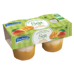 Soja brasse sur lit de mangue