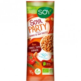 Soya party. tomate thym romari