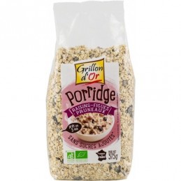 Porridge raisins figues prunea