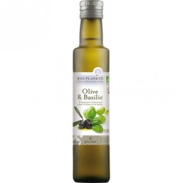 Huile olive et basilic