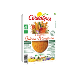 Galettes de cereales quinoa/po