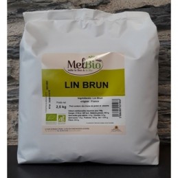 Graine lin brun france 2.5kg