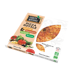 Pizza royale vegetarienne