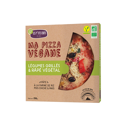 Pizza aux legumes grilles sans