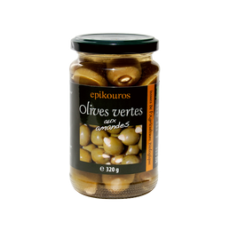 Olives vertes farcies aux aman